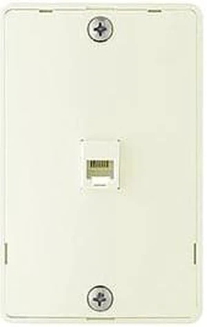 Cooper 3521-4LA Light Almond Quick Mount Four Wire Telephone Jack and Wall Plate Cooper 3521-4LA Light Almond Quick Mount Four Wire Telephone Jack and Wall Plate