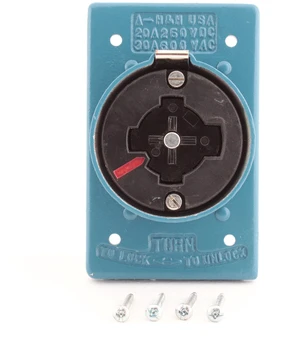25403 INDUSTRIAL Power Interrupting Locking Receptacle 30A 600V 20A 250V 25403 INDUSTRIAL Power Interrupting Locking Receptacle 30A 600V 20A 250V