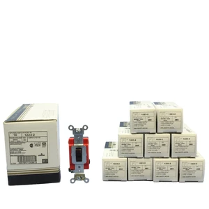 Leviton 1223-2 Brown Industrial Grade Three Way Toggle Light Switch 20A (Pack of 10) Leviton 1223-2 Brown Industrial Grade Three Way Toggle Light Switch 20A (Pack of 10)
