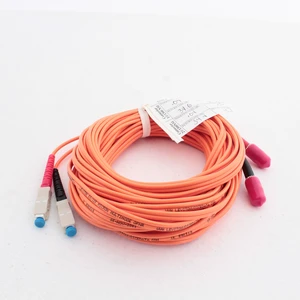 10M Leviton Fiber Optic Multi-Mode Duplex Patch Cable Cord MM ST SC 50 50DCT-M10 10M Leviton Fiber Optic Multi-Mode Duplex Patch Cable Cord MM ST SC 50 50DCT-M10