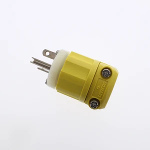Leviton Corrosion Resistant Straight Blade Plug 5-20 5-20P 20A 125V53CM-66C Bag Leviton Corrosion Resistant Straight Blade Plug 5-20 5-20P 20A 125V53CM-66C Bag