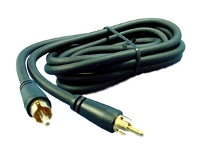 Leviton 6' AV Audio Video Cable GOLD Plugs C5852-6GO Leviton 6' AV Audio Video Cable GOLD Plugs C5852-6GO