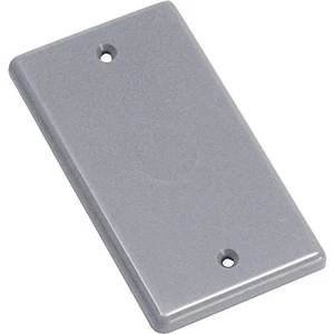 Carlon Outlet Box Cover Blank 1 Gang HB1BL Carlon Outlet Box Cover Blank 1 Gang HB1BL