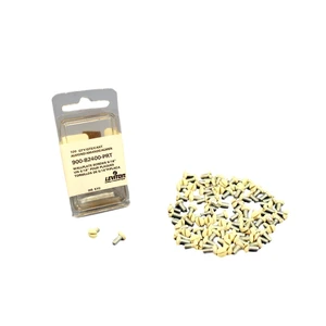 Leviton 82400-PRT 5/16-Inch Long 6-32 Thread, Oval Head Milled Slot Replacement Wallplate Screws, 100 Pack of Screws, Almond Leviton 82400-PRT 5/16-Inch Long 6-32 Thread, Oval Head Milled Slot Replacement Wallplate Screws, 100 Pack of Screws, Almond