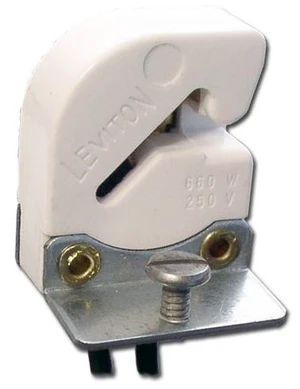 Leviton LHo352 Linear Flourescent Lampholder T8 Only 486 Leviton LHo352 Linear Flourescent Lampholder T8 Only 486