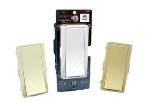 White/Ivory/Almond Vizia 120V Light Switch Remote No LED VZ0SR-10X White/Ivory/Almond Vizia 120V Light Switch Remote No LED VZ0SR-10X