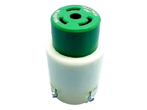 New Leviton Twist Turn Locking Plug Connector NEMA L11-30R 30A 3Ø 250V 71130-C New Leviton Twist Turn Locking Plug Connector NEMA L11-30R 30A 3Ø 250V 71130-C