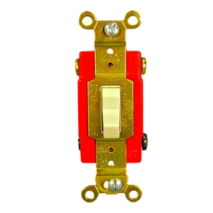 Cooper Arrow-Hart AH1124V Ivory Four Way Toggle Light Switch 20A 120/277V Cooper Arrow-Hart AH1124V Ivory Four Way Toggle Light Switch 20A 120/277V