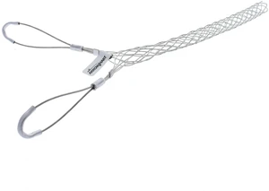 Cooper/Arrow Hart SGD100 Cable Support Grip, Standard Duty, Double Eye, 1.00-1.24" Capacity Range, 5" Bale, 15" Closed Mesh Length, Tin-Coated Bronze Cooper/Arrow Hart SGD100 Cable Support Grip, Standard Duty, Double Eye, 1.00-1.24" Capacity Range, 5" Bale, 15" Closed Mesh Length, Tin-Coated Bronze