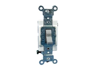 Leviton CS115-2G Gray Commercial Grade Single Pole Toggle Light Switch 15A Leviton CS115-2G Gray Commercial Grade Single Pole Toggle Light Switch 15A