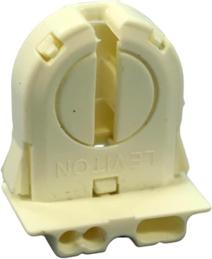 Leviton 23652-NP Medium Bi-Pin T8 Dedicated Shunted Snap-In Slide-On Fluorescent Lampholder Leviton 23652-NP Medium Bi-Pin T8 Dedicated Shunted Snap-In Slide-On Fluorescent Lampholder