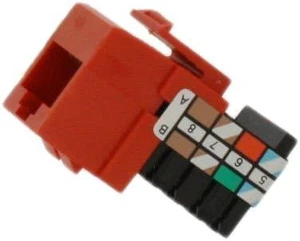 Leviton Cat. 3 Keystone Jack Leviton Cat. 3 Keystone Jack