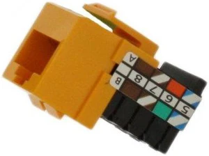 Leviton Cat. 3 Keystone Jack Leviton Cat. 3 Keystone Jack