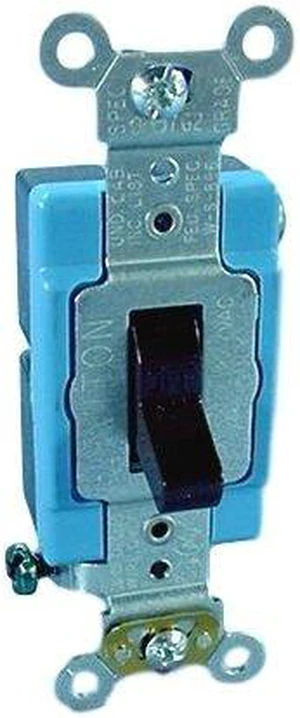 Leviton 1101-2 Brown Industrial Grade Single Pole Toggle Light Switch 15A Leviton 1101-2 Brown Industrial Grade Single Pole Toggle Light Switch 15A