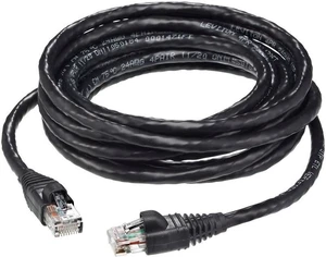 Leviton R15-AG600-10E 10 Black eXtreme 6plus Patchcord Leviton R15-AG600-10E 10 Black eXtreme 6plus Patchcord
