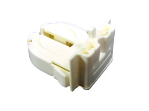 Leviton 13652-WP Medium Bi-Pin T8 Dedicated Wide-Wing Snap-In Slide-On Fluorescent Lampholder Leviton 13652-WP Medium Bi-Pin T8 Dedicated Wide-Wing Snap-In Slide-On Fluorescent Lampholder