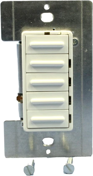 Leviton 17768-W Decora Microdim Fluorescent Dimmer Switch, Preset, 4-Scene, for Use with Advance Mark VII & Helios Ballasts Only, White Leviton 17768-W Decora Microdim Fluorescent Dimmer Switch, Preset, 4-Scene, for Use with Advance Mark VII & Helios Ballasts Only, White
