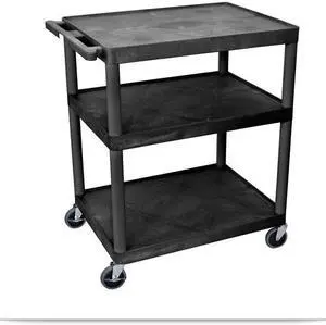 24D x 32W x 40H AV Carts 3 Shelves