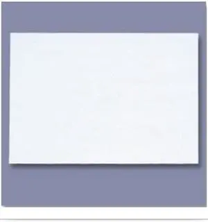 HOFFMASTER 310468 10" x 14" Homespun White Paper Placemats,PK1000
