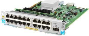 HPE J9992A 20-port 10/100/1000BASE-T PoE+ MACsec / 1-port 40GbE QSFP+ v3 zl2 Module