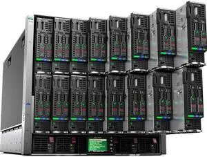 HPE 681840-B21 BLc7000 Platinum Enclosure w/1 Phase 2 Pwr Supplies 4 Fans ROHS Trial IC Lic