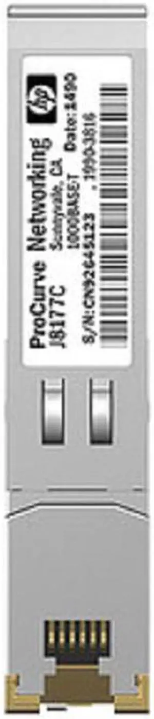 HPE JD089B Gigabit Ethernet SFP (mini-GBIC) Transceiver