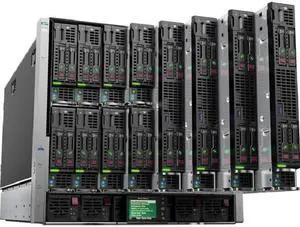 HPE 681842-B21 BLc7000 Platinum Enclosure with 1 Phase 6 Pwr Supplies 10 Fans ROHS 16 IC Lic