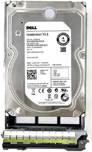 Dell 400-AEGJ 4TB 7.2K 3.5" SATA 6Gbps Hot-Plug Hard Drive 13G