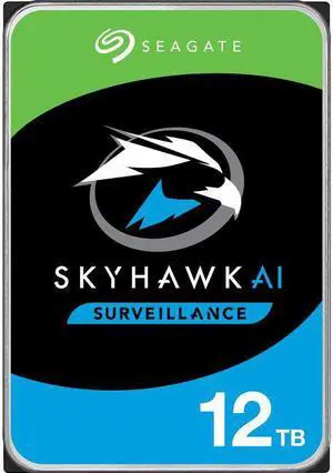 Seagate ST12000VE001 SkyHawk AI ST12000VE001 12 TB Hard Drive - 3.5" Internal - SATA (SATA/600)