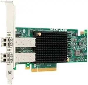 Dell GVF0M Emulex LPe31002-M6-D Dual Port 16Gb Fibre Channel HBA, Customer Install