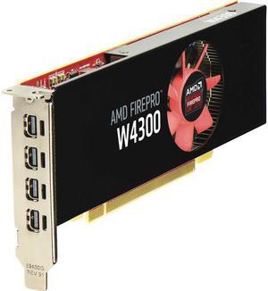 HP T7T58AA AMD FirePro W4300 Graphic Card - 4 GB GDDR5 - Low-profile