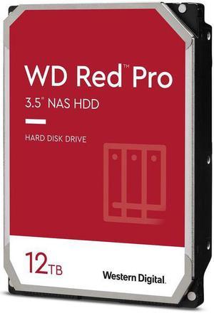 Western WD121KFBX Digital Red Pro WD121KFBX 12 TB Hard Drive - 3.5" Internal - SATA (SATA/600) - Conventional Magnetic Recording (CMR) Method
