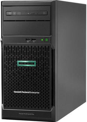 HPE P44720-001 ProLiant ML30 G10 Plus 4U Tower Server - 1 x Intel Xeon E-2314 2.80 GHz - 16 GB RAM - Serial ATA/600 Controller