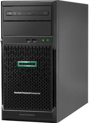 HPE P44718-001 ProLiant ML30 G10 Plus 4U Tower Server - 1 x Intel Xeon E-2314 2.80 GHz - 16 GB RAM - Serial ATA Controller