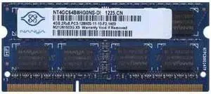 NANYA Nt4Gc64B8Hg0Ns-Di 4Gb 204P Pc312800 Cl11 16C 256X8 Ddr31600 2Rx8 1.5V Sodimm Memory NANYA Nt4Gc64B8Hg0Ns-Di 4Gb 204P Pc312800 Cl11 16C 256X8 Ddr31600 2Rx8 1.5V Sodimm Memory