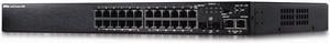 Dell Networking N2024P - Switch - L2+ - Managed - 24 x 10/100/1000 + 2 x 10 Gigabit SFP+ - rack-mountable - PoE+