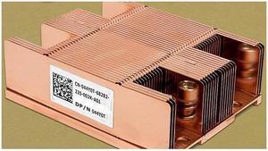 New Dell OEM PowerEdge M620 Server 77MM CPU Heatsink Assembly 44Y0T