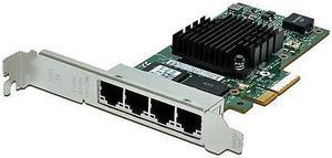 DELL Thgmp  Network Card I350T4 Pcie 2.1 X4 5 Gt S 10 100 1000 Quad Port Gigabit Ethernet Server Adapter