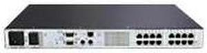 HP 340387-001 Cat5 16 Port Kvm Server Console Switch With 1U Rails