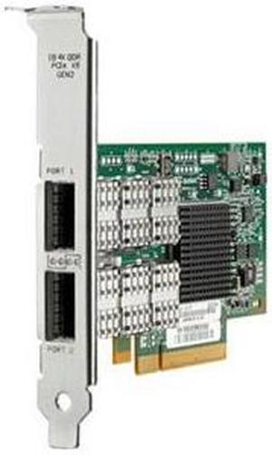 HP 584000-001 4X Qdr Infiniband Dual Port Pci Express 2.0 X8 G2 Host Channel Adapter With Low Profile