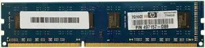 HP 497157-B88 2Gb 1 X 2Gb 1333Mhz Pc310600 Cl9 Nonecc Unbuffered Ddr3 Sdram 240Pin Dimm Genuine