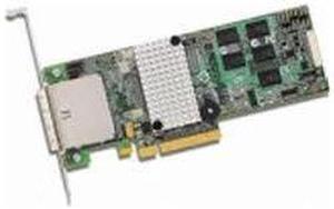 LSI L5-25152-24  Logic Megaraid 92808E 6Gb 8Port Pci Express X8 Low Profile Sas Sata Raid Controller 512Mb