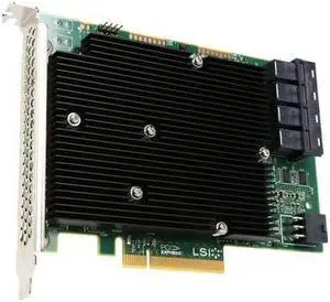 LSI 9300-16I  Logic 930016I 12Gbs 16Port Pcie 3.0 X8 Sas Controller-9300-16I