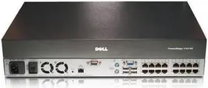 DELL 2161Ds-2 Poweredge 2161Ds2 Console Switch Switch 16 Ports