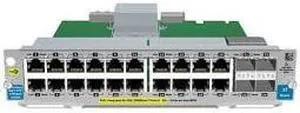 HP J9536-61001 20 Ports Gigabit Ethernet 10Baset Poe By 2 Port 10Gbe Sfp V2 Zl Expansion Module