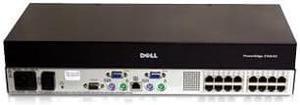 DELL W7941  Poweredge Console Switch Kvm Switch 16 Ports Ps 2  Usb