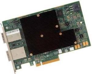 LSI 9300-16E Logic Sas 930016E Sgl 12Gb S Sas Pci Express 3.0 X8 Plugin Card 16 Sas Port(S)
