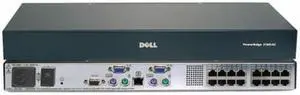 DELL D785J Poweredge Console Switch Kvm Switch 16 Ports Ps 2  Usb