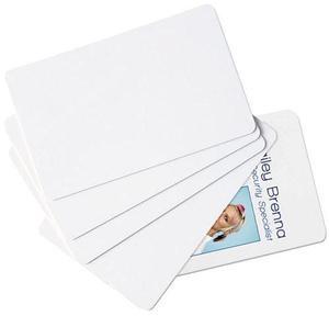 Baumgartens Blank ID Cards CR80 Size 30 mil 2-1/8"x3-3/8" 100/PK WE 80300