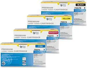 Elite Image 75572 Toner Cartridge 1 300 Page Yield Yellow